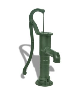 Bomba de agua manual para jardín de hierro fundido