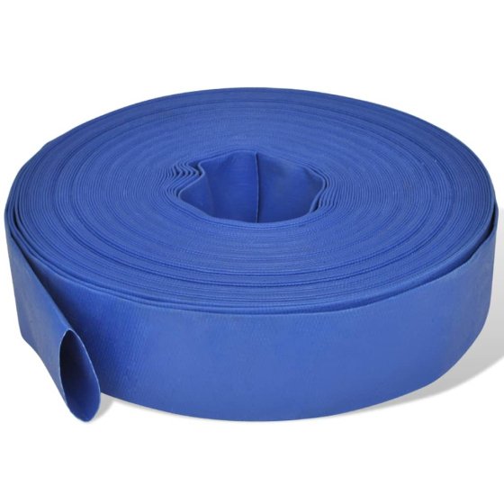 Manguera plana de agua 50 m 2" PVC