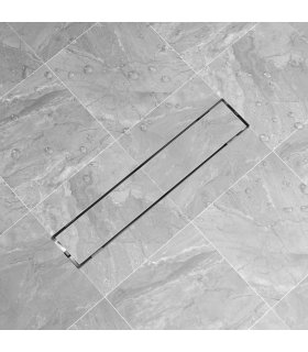 Desagüe lineal de ducha de acero inoxidable 630x140 mm
