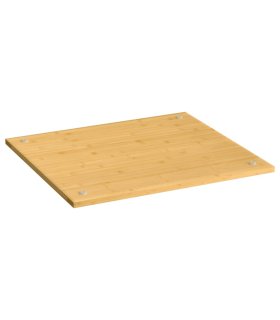 Cubierta de cocina bambú 50x56x1,5 cm