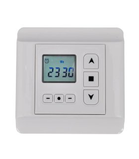 Controlador para motor rotativo con temporizador programable