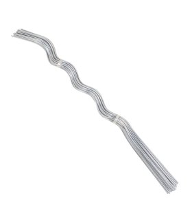 Soporte para planta espiral 20 unidades 110cm acero galvanizado