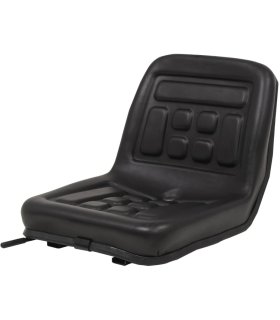 Asiento de tractor universal negro