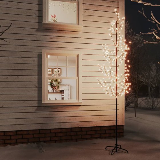 Árbol LED Flor de Cerezo en decoración navideña