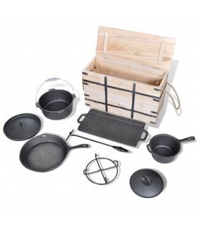 Set De Horno Holandés 9 Piezas