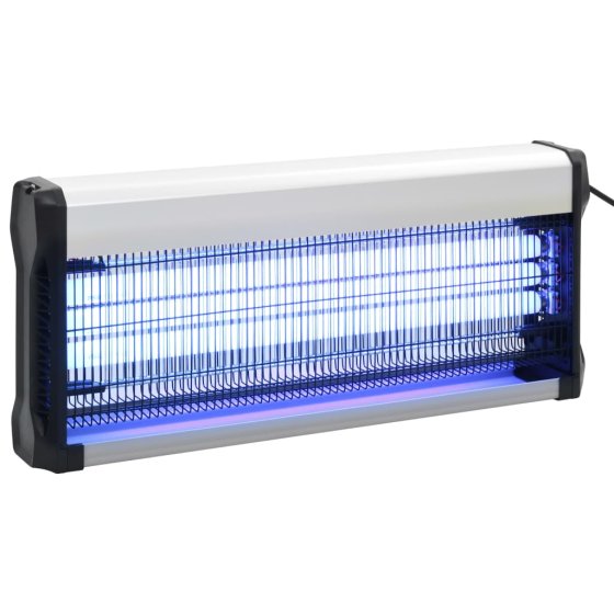 Lámpara antimosquitos de aluminio y ABS negro 60 W