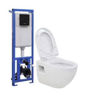 Inodoro de pared cerámico, categoría baño