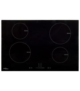 Placa de inducción con 4 quemadores control táctil 77 cm 7000 W