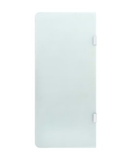 Panel privacidad de urinario de pared vidrio templado 90x40 cm